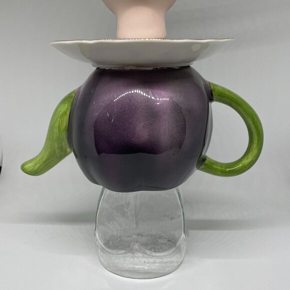 Doll Head Teapot Bird Feeder-Unusual Gift-Creepy Feeder-New! - Picture 7 of 11